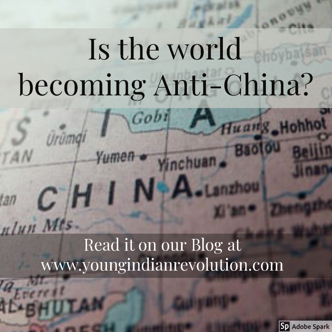 Is the world becoming Anti-China?